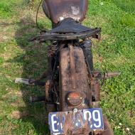 Sarolea Model  350cc OHV 1951 patina condition runs and rides