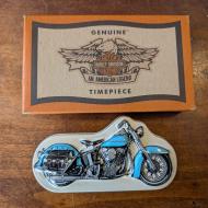 Harley Davidson Watch with box and can Collectorsitem in blue