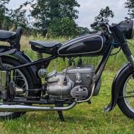 IFA MZ Bk350 two stroke boxer Twin 1955 german papers