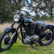 Matchless G3L 1949 in beautiful restored condition with dutch registration papers