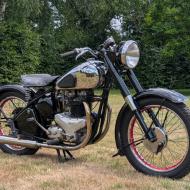 BSA 500cc A7 Tele Rigid 1948 with dutch registration papers