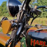 Ultra-rare 1936 Harley Davidson VH 80Ci 1340 with reverse only 305 built