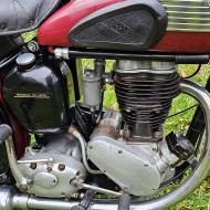 BSA C11 250cc 1951 with dutch registration