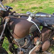 Sarolea Model  350cc OHV 1951 patina condition runs and rides