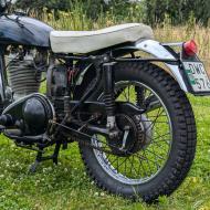 AJS 18CS Competition Scrambler 1958 swedisch papers