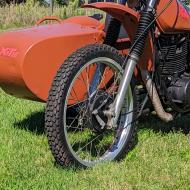 Yamaha XT500 With Sidecar 1978 wich belgian registration papers and COC