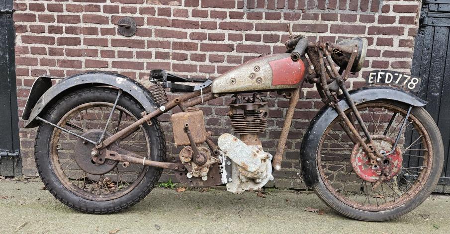 Rudge 500cc OHV fourvalve 1937 Project for restoration or decoration