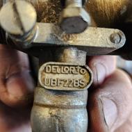 Dellorto ubf22bs carburettor