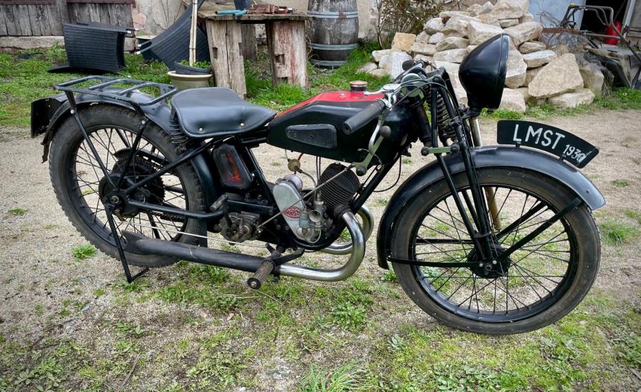 Magnat Debon LMST 175cc 1930  french papers strong runner