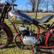 Hoffmann 125cc 1950 in first paint rare german machine