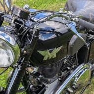 Matchless G3L 1949 in beautiful restored condition with dutch registration papers