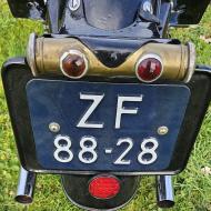 Panther 600cc OHV 1938 with dutch registration