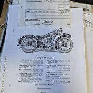 1929 Royal Enfield 500cc OHV model 505 with danisch papers