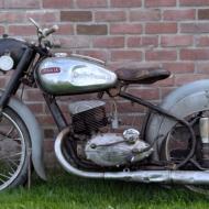 Sparta 250cc 1955  in first paint belgian registration