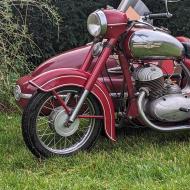 Jawa 350cc with 560 Jawa velorex with belgian papers