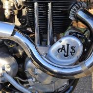 AJS 18CS Replica 500cc 1954 with dutch registration papers