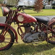 Ariel WNG 350cc 1940 Ex world war 2 machine french barnfind great project