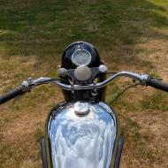 BSA 500cc A7 Tele Rigid 1948 with dutch registration papers