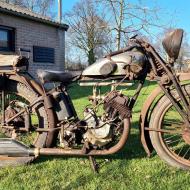 Ultima Lyon 350cc 1931 with french registration papers beautiful patina