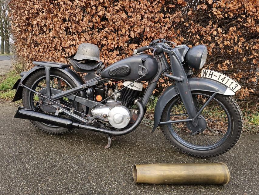 New arrival DKW NZ 350cc 1938 ex german wehrmacht machine