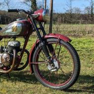 Hoffmann 125cc 1950 in first paint rare german machine