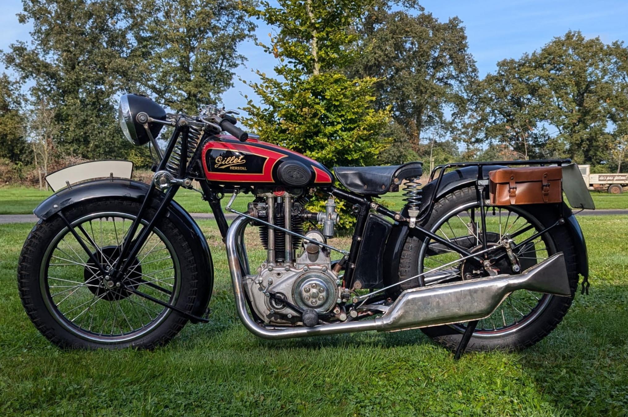 Gillet 600cc OHV Supersport 1933 matching numbers | Dutch Lion Motorbikes