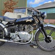 Vincent Comet 500cc OHV 1951 with UK registration papers