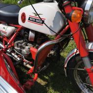 Moto Guzzi Nuovo Falcone 500cc OHV 1972 with Stoye alu sidecar