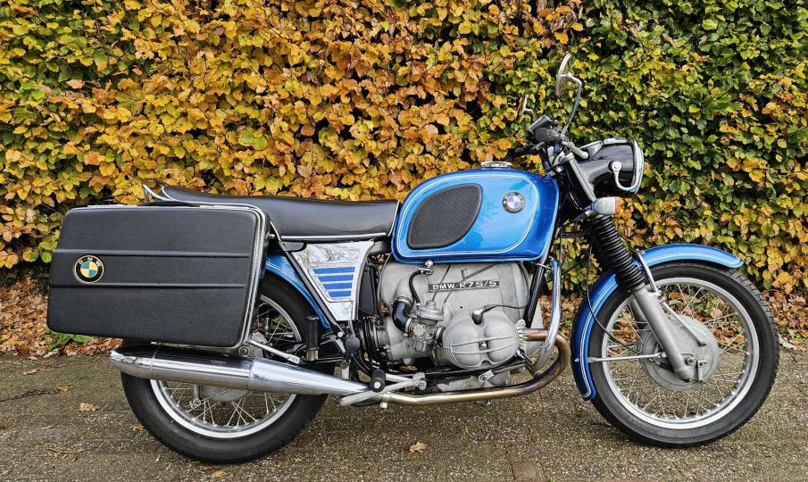 New arrival BMW R75/5 Langschwinge 1974 with dutch registration papers