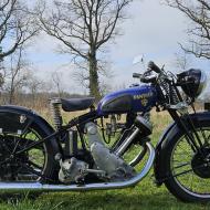 Panther 600cc OHV 1938 with dutch registration