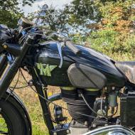 Matchless G3L 1949 in beautiful restored condition with dutch registration papers