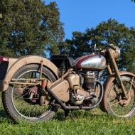 BSA C11 onecilinder 250cc OHV 1954