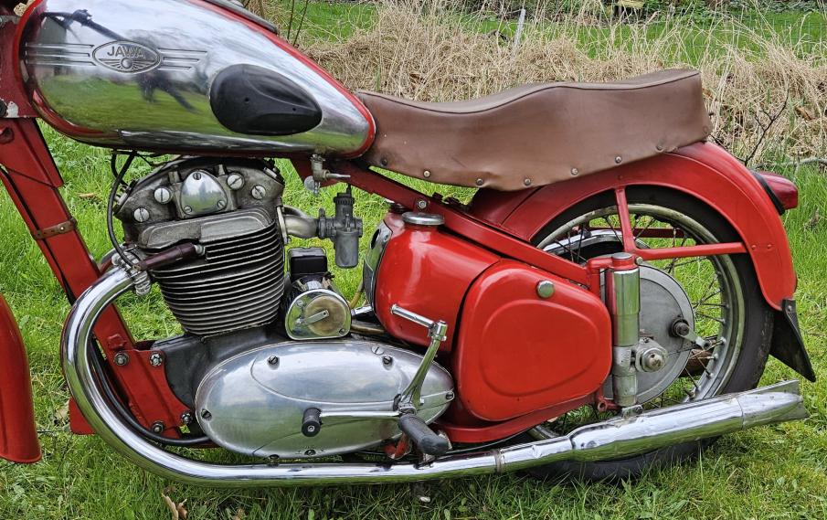 Jawa 500cc 1958 Ohc mod 15 matching numbers | Dutch Lion Motorbikes