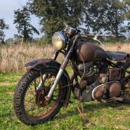 Sarolea Model  350cc OHV 1951 patina condition runs and rides