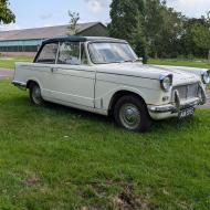 Triumph Herald 1965 with dutch registration papers