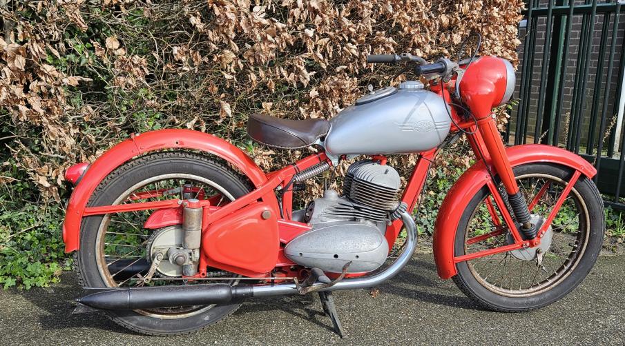 Jawa Perak 350cc 1954 with dutch registration papers