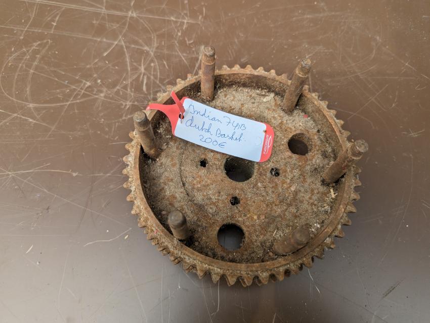 Indian 741b Clutch Basket