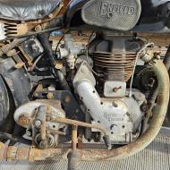 Royal Enfield 350cc ohv 1946 with belgian registration papers