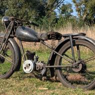 DKW RT98 barnfind engine turns gearbox shifts  1939