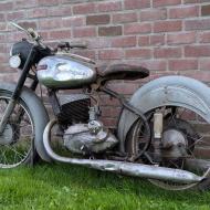 Sparta 250cc 1955  in first paint belgian registration