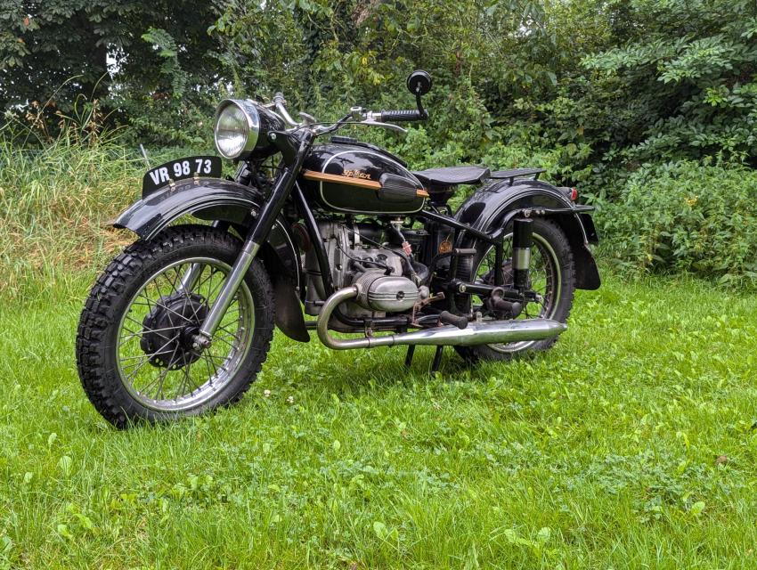 Ural M63 from 1973 with Dutch papers