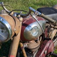 BSA C11 onecilinder 250cc OHV 1954