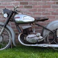 Sparta 250cc 1955  in first paint belgian registration