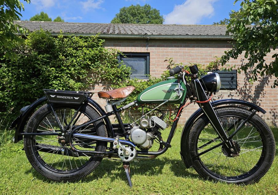 Wanderer 98cc 1938 with german registration