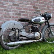 Sparta 250cc 1955  in first paint belgian registration