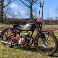 Hoffmann 125cc 1950 in first paint rare german machine