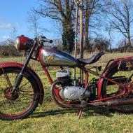 Hoffmann 125cc 1950 in first paint rare german machine