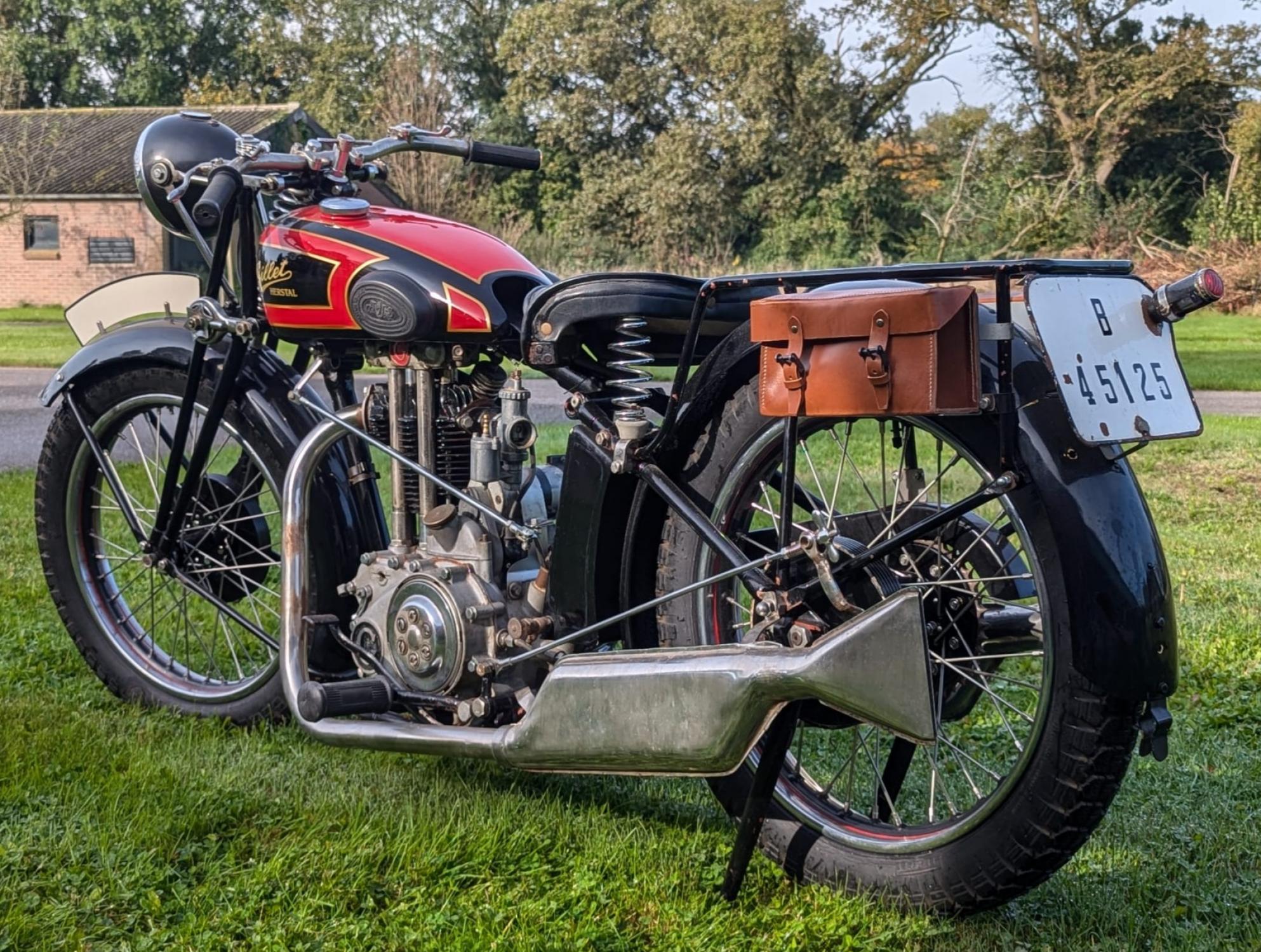 Gillet 600cc OHV Supersport 1933 matching numbers | Dutch Lion Motorbikes