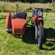 Yamaha XT500 With Sidecar 1978 wich belgian registration papers and COC