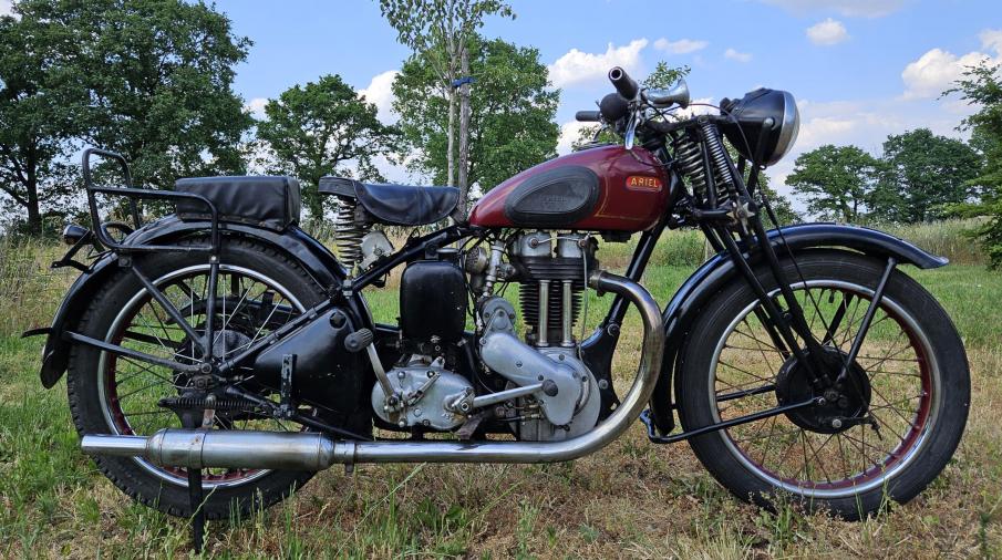 Ariel vintage hot sale motorcycle price